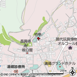 竹亭周辺の地図