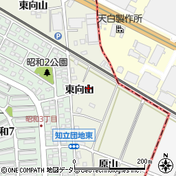 愛知県知立市牛田町原山51周辺の地図