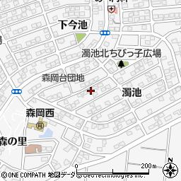愛知県知多郡東浦町森岡下今池5-69周辺の地図