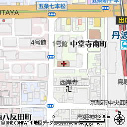 京都府京都市下京区中堂寺南町17周辺の地図