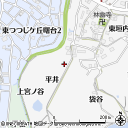 京都府亀岡市篠町森平井周辺の地図
