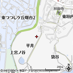 京都府亀岡市篠町森（平井）周辺の地図
