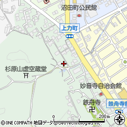 静岡県静岡市清水区村松2220周辺の地図