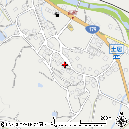 岡山県美作市土居2318周辺の地図