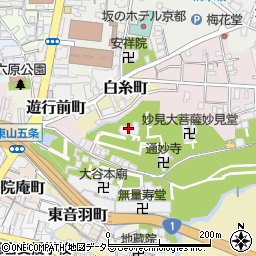 日蓮本宗実報寺周辺の地図