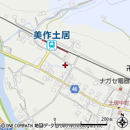 岡山県美作市土居351周辺の地図