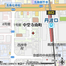 京都府京都市下京区中堂寺南町10-20周辺の地図