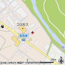 日本陸送株式会社滋賀営業所周辺の地図