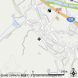 岡山県美作市土居2343周辺の地図