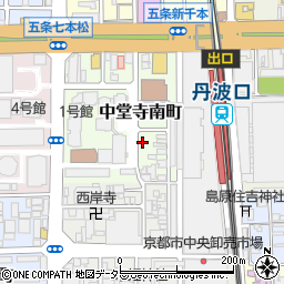 京都府京都市下京区中堂寺南町10-12周辺の地図