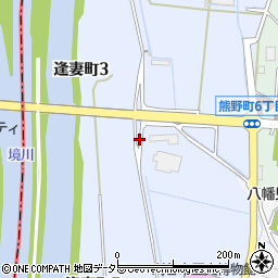愛知県刈谷市逢妻町周辺の地図