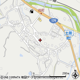 岡山県美作市土居2322周辺の地図