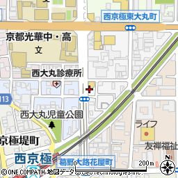 賃貸情報サービス西京極店周辺の地図
