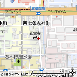 タイムズ正覚寺駐車場周辺の地図