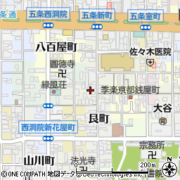 京都府京都市下京区蛭子町140周辺の地図