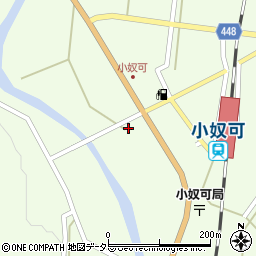 広島県庄原市東城町小奴可2655周辺の地図