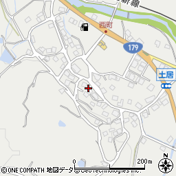 岡山県美作市土居2315周辺の地図