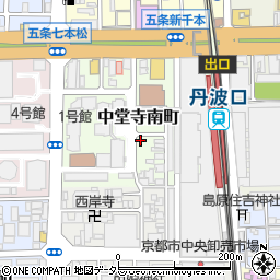 京都府京都市下京区中堂寺南町10-14周辺の地図