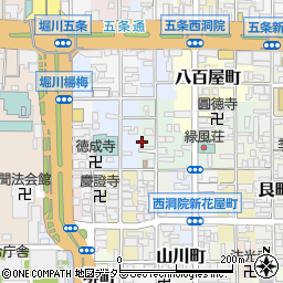 京都府京都市下京区天使突抜四丁目472周辺の地図