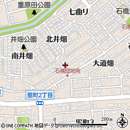 愛知県安城市里町池ノ浦周辺の地図