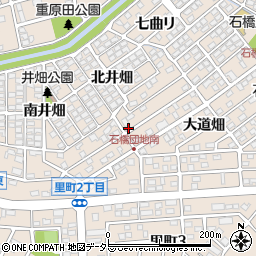 愛知県安城市里町（池ノ浦）周辺の地図