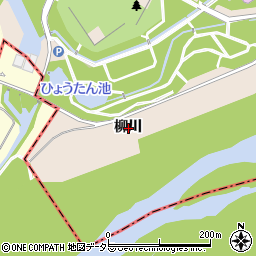 愛知県豊田市畝部東町柳川周辺の地図