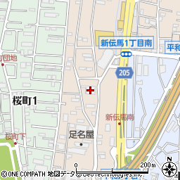 有限会社川崎印刷紙工周辺の地図
