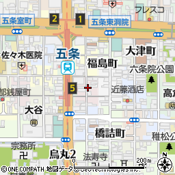 下京区下平野町482駐車場周辺の地図
