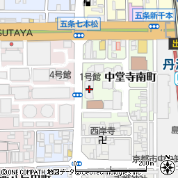 京都リサーチパーク周辺の地図