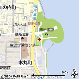 膳所・晴嵐の道トイレ１周辺の地図