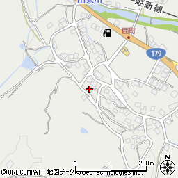 岡山県美作市土居2353周辺の地図