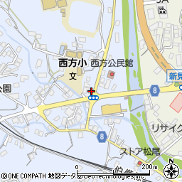 岡山県新見市西方1092周辺の地図