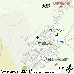 兵庫県西脇市大野544-138周辺の地図