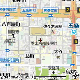 京都府京都市下京区蛭子町153-3周辺の地図