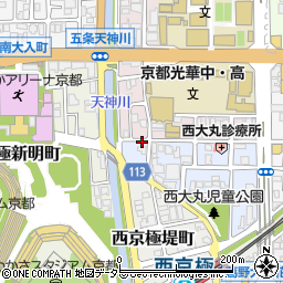 コンセプト西京極橋東パーキング周辺の地図