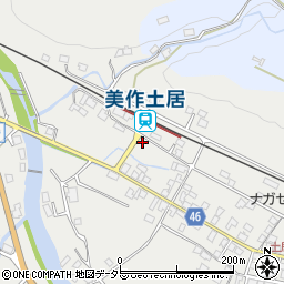 土居駅周辺の地図