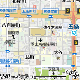 京都府京都市下京区蛭子町153周辺の地図