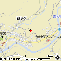 愛知県岡崎市米河内町周辺の地図