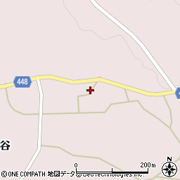 広島県庄原市東城町加谷408周辺の地図