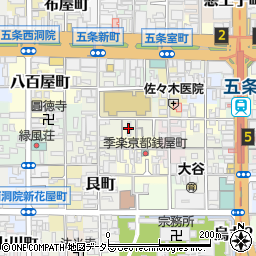 京都府京都市下京区蛭子町152周辺の地図