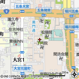 京都府京都市下京区柿本町670-1周辺の地図