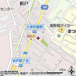 静岡県立大学折戸教職員住宅周辺の地図