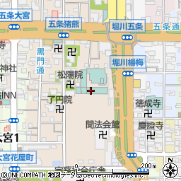 京都東急ホテルたん熊北店周辺の地図