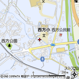 岡山県新見市西方1105-2周辺の地図
