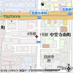 京都銀行京都リサーチパーク ＡＴＭ周辺の地図