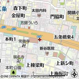 清福堂周辺の地図