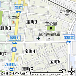 藤久運輸倉庫周辺の地図