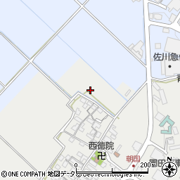 滋賀県湖南市朝国周辺の地図
