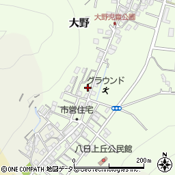 兵庫県西脇市大野544周辺の地図