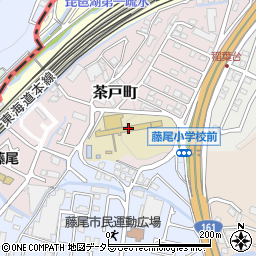 大津市立藤尾小学校周辺の地図